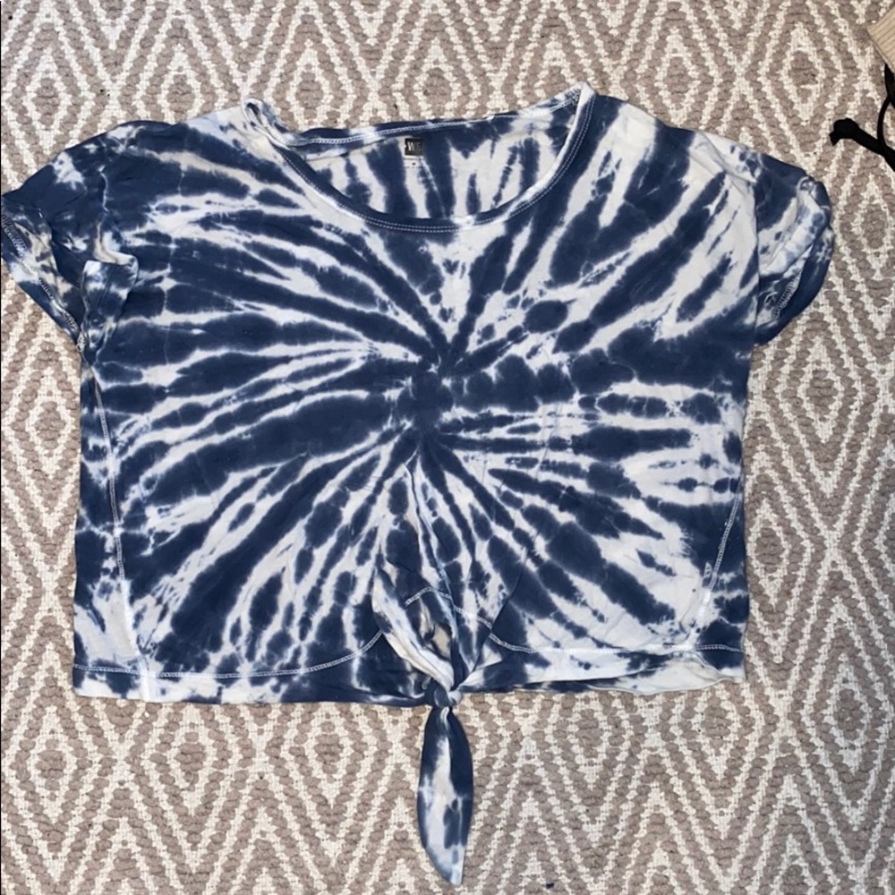TIE DYE CROP TEE
